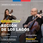 Orquesta de Cámara de Chile se presentará en la Catedral San Mateo de Osorno