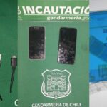 Incautan celulares y drogas en cárcel de Osorno gracias a revisión tecnológica y perro detector