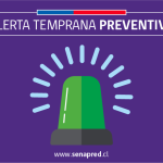 Actualizan Alerta Temprana Preventiva en Los Lagos por intensas lluvias